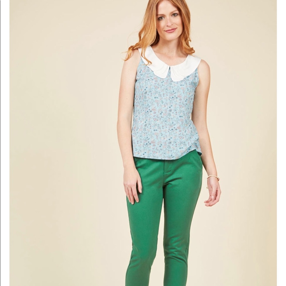 Retro Bike Ride Top in Meadow